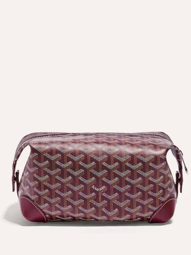 Bolling 25 Toiletry Pouch Bag Burgundy - GOYARD - BALAAN 1