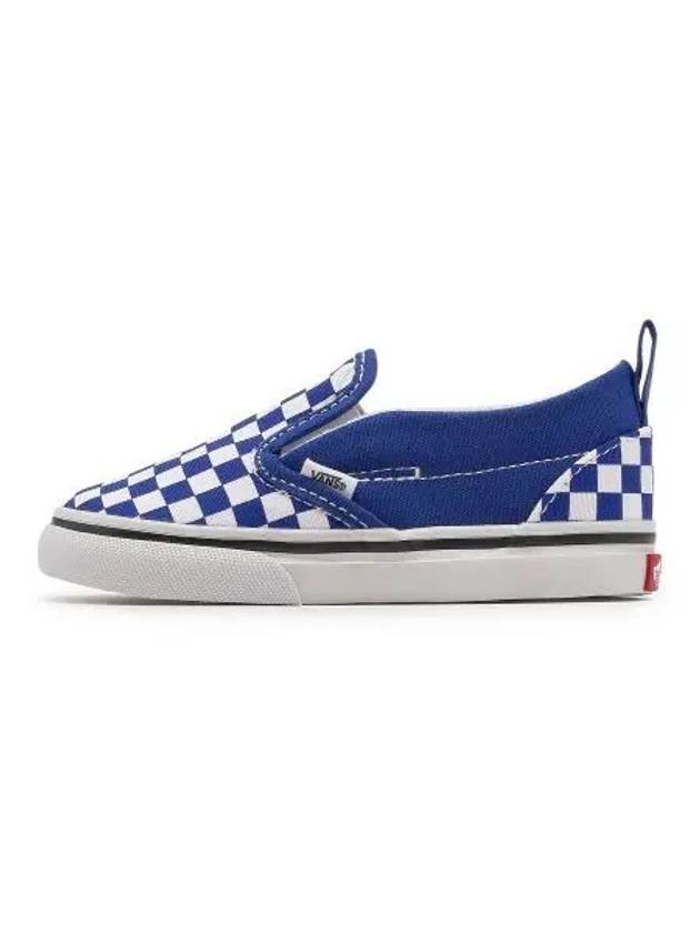 KIDS Slip on Velcro Toddler ColorTHEORY Theory Checkerboard Surf the Web VN000D0SCG41 - VANS - BALAAN 1