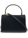 One Stud Nappa Mini Tote Bag Black - VALENTINO - BALAAN 4