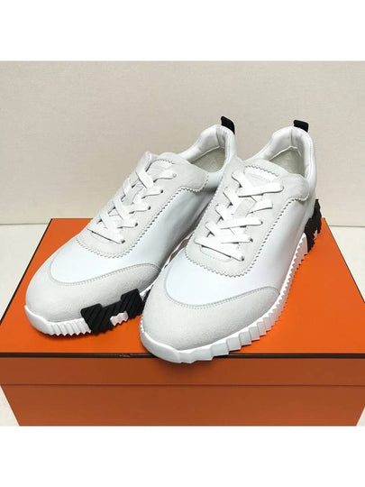 Bouncing Low Top Sneakers White - HERMES - BALAAN 2