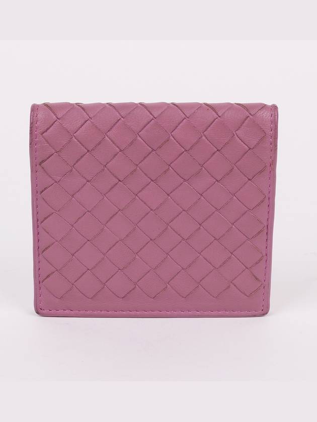 Light pink leather women s card wallet - BOTTEGA VENETA - BALAAN 4