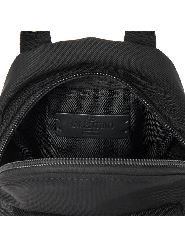 Logo Backpack Black - VALENTINO - BALAAN 11