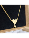 necklace pendant UJW923 361 902 GOLD - AMI - BALAAN 4