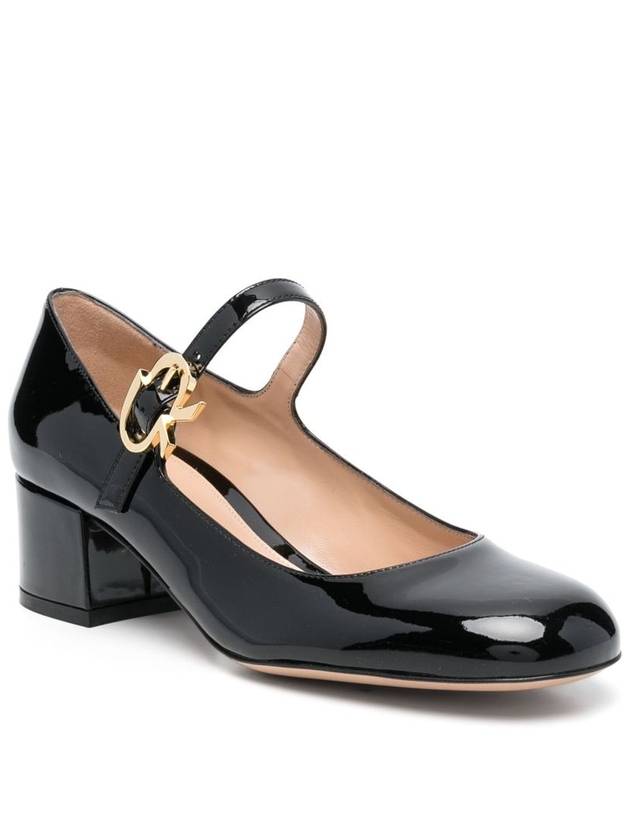 Gianvito Rossi With Heel Black - GIANVITO ROSSI - BALAAN 4