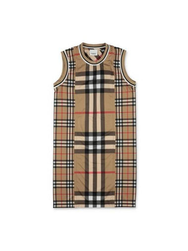 Kids One Piece 8065723A7028 Check - BURBERRY - BALAAN 1