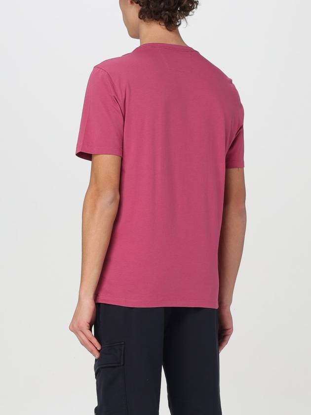 30/1 Jersey Logo Short Sleeve T-Shirt Pink - CP COMPANY - BALAAN 3