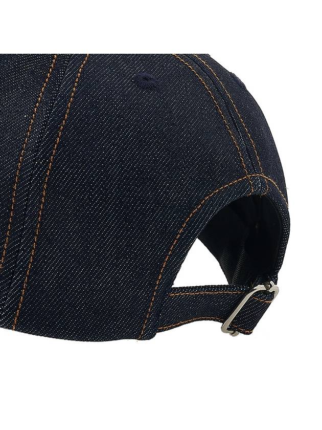 Logo Stitch Denim Ball Cap - A.P.C. - BALAAN 10