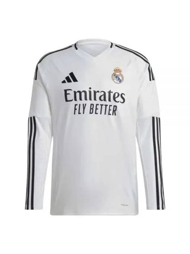 Real Madrid 24/25 Home Jersey Long Sleeve T-Shirt White - ADIDAS - BALAAN 2