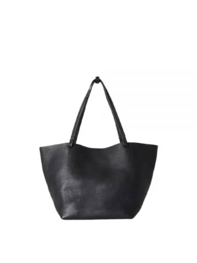 Park Tote Three Bag in Leather W1272 L129 BLKP - THE ROW - BALAAN 1