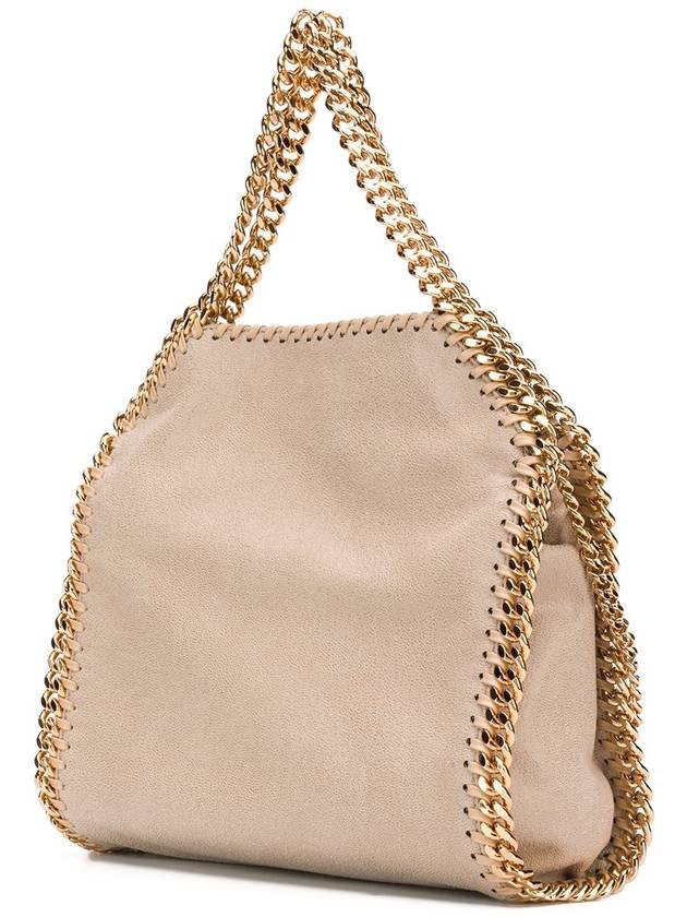 gold Falabella mini tote bag butter cream - STELLA MCCARTNEY - BALAAN 5