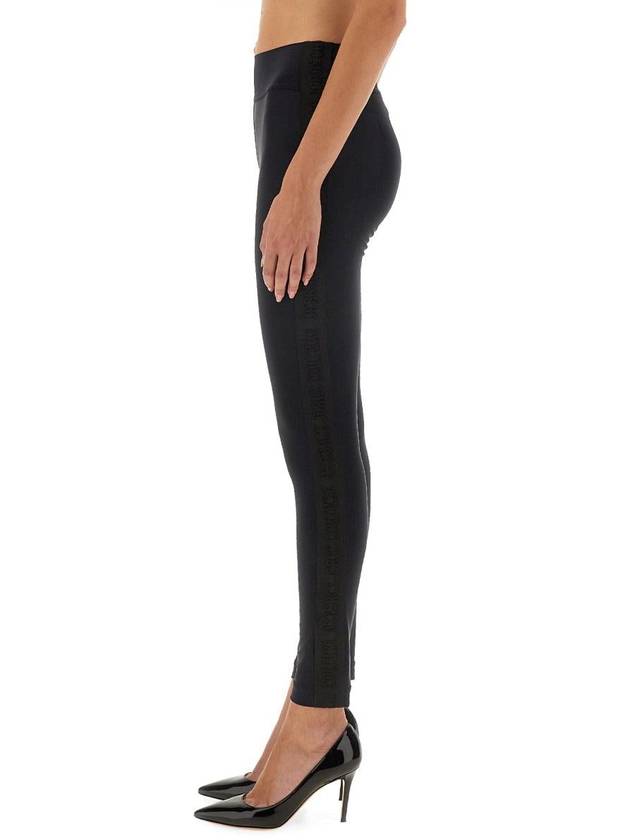 Versace Jeans Couture Leggings With Logo - VERSACE - BALAAN 4