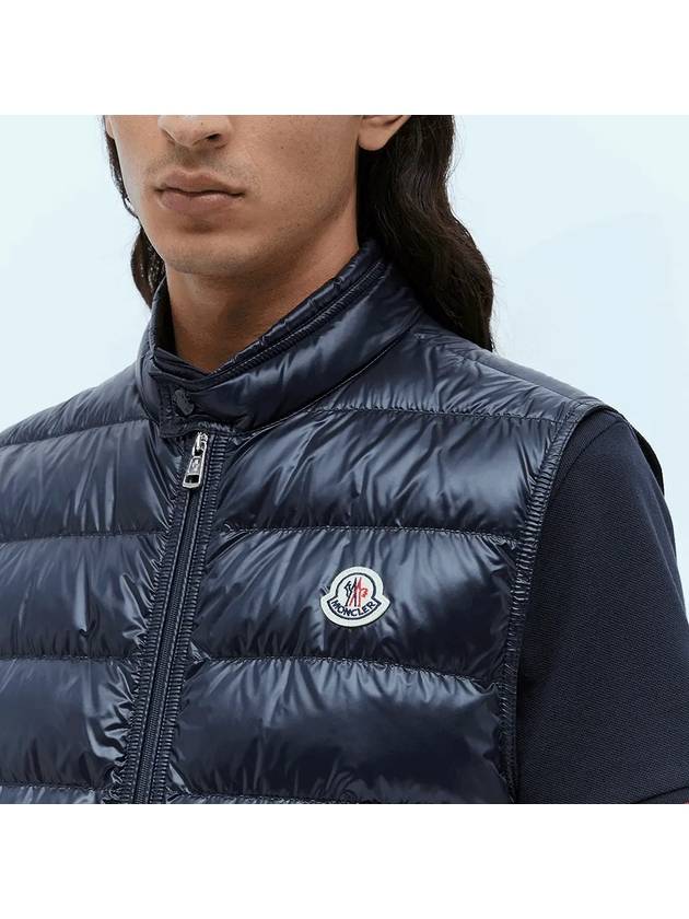 Men s Grilled Down Vest 1A10700 53029 776 - MONCLER - BALAAN 4