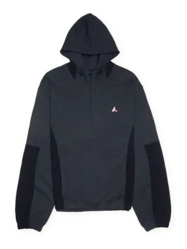 24 Paneled Hoodie RBMW088JY01 BLK0001 - ROA - BALAAN 1