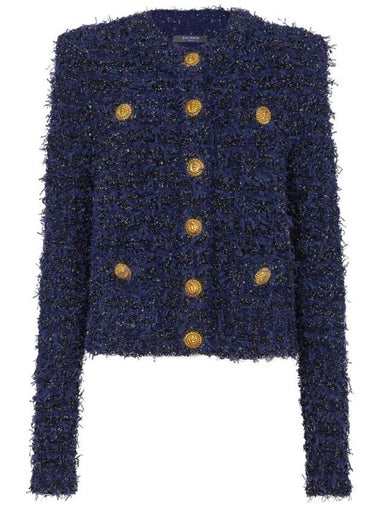 Balmain Jackets Blue - BALMAIN - BALAAN 1