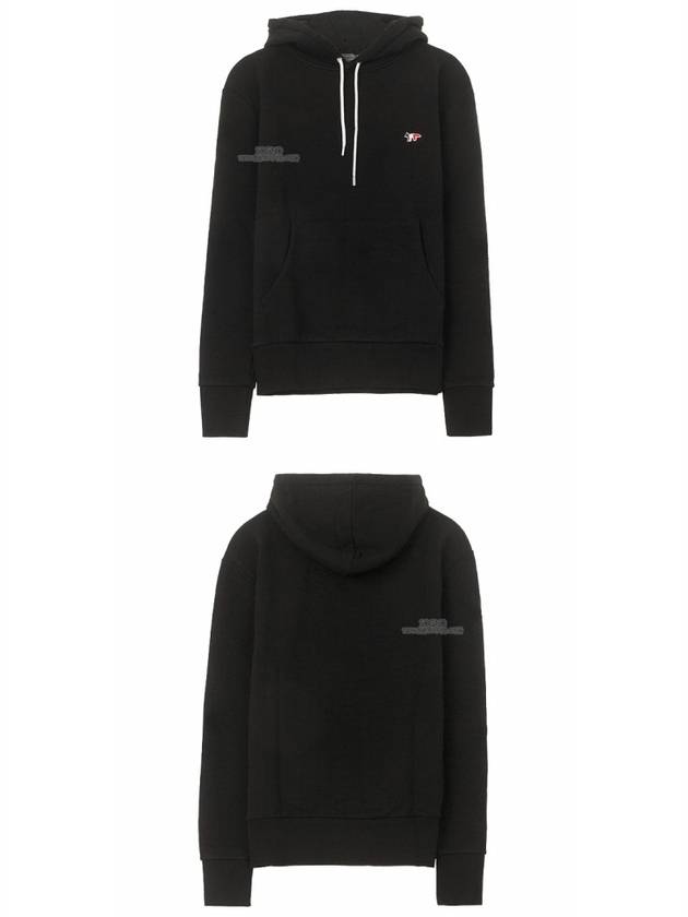 Tricolor Fox Patch Classic Hoodie Black - MAISON KITSUNE - BALAAN 6