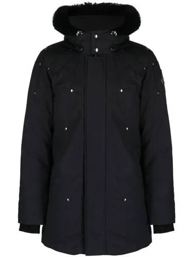 Men's Original Stilling Short Padded Parka Navy - MOOSE KNUCKLES - BALAAN 2