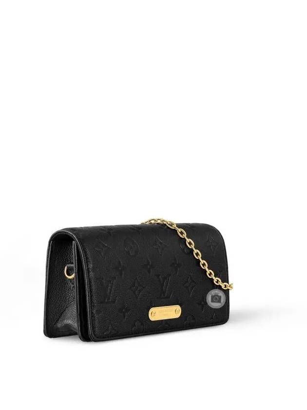 On Chain Lily Monogram Long Wallet Black - LOUIS VUITTON - BALAAN 2