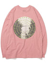 Vintage Overfit Long Sleeve T-Shirt Pink - IL TEMPO SELECT SHOP - BALAAN 4