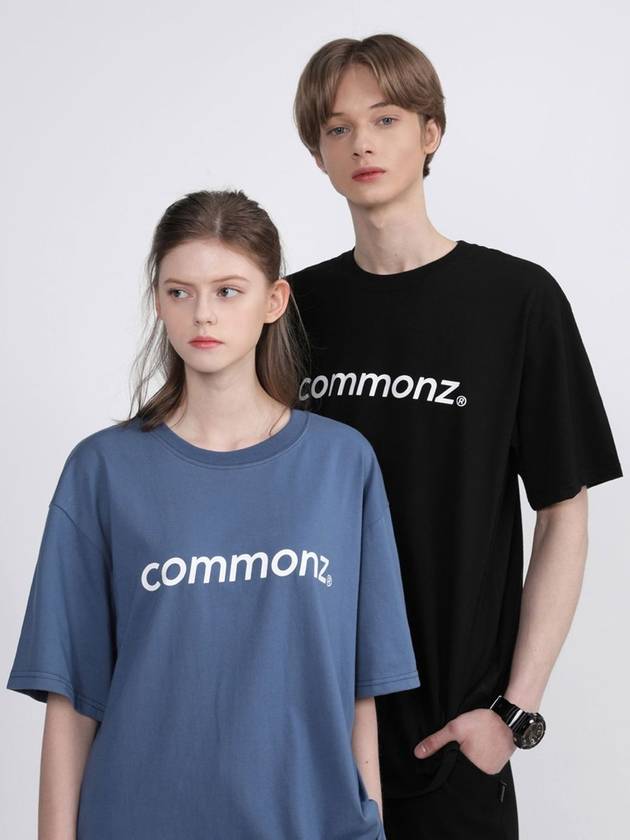 Basic T-Shirt Blue - COMMONZ - BALAAN 3