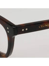 Glasses frame CL50032I 052 horn rim square leopard skin - CELINE - BALAAN 5