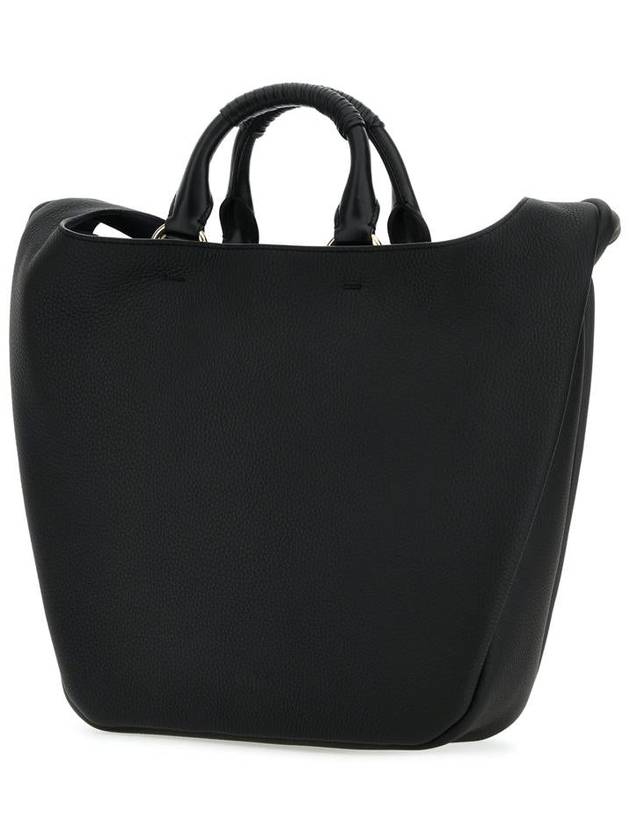 Deia Medium Hobo Tote Bag Black - CHLOE - BALAAN 3