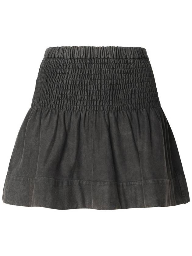 Women's Pacifica A-Line Skirt Black - ISABEL MARANT ETOILE - BALAAN 2