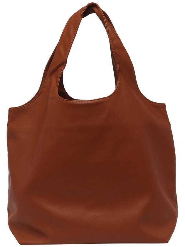 Ninon Logo Print Tote Bag Nut Brown - A.P.C. - BALAAN 4