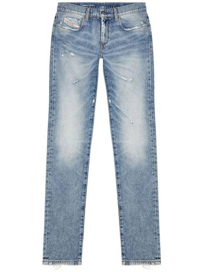 2019 D Strukt Slim Fit Jeans Medium Blue - DIESEL - BALAAN 2