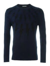 Same day New multi thunder embroidery knit PBMA332 A605 167 - NEIL BARRETT - BALAAN 2