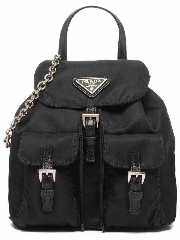 Re-Nylon Mini Backpack Black - PRADA - BALAAN 2