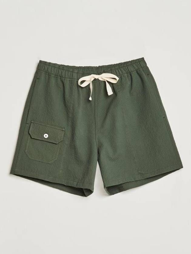 Hold On Shorts Greenish Seersucker - HOWLIN' - BALAAN 1