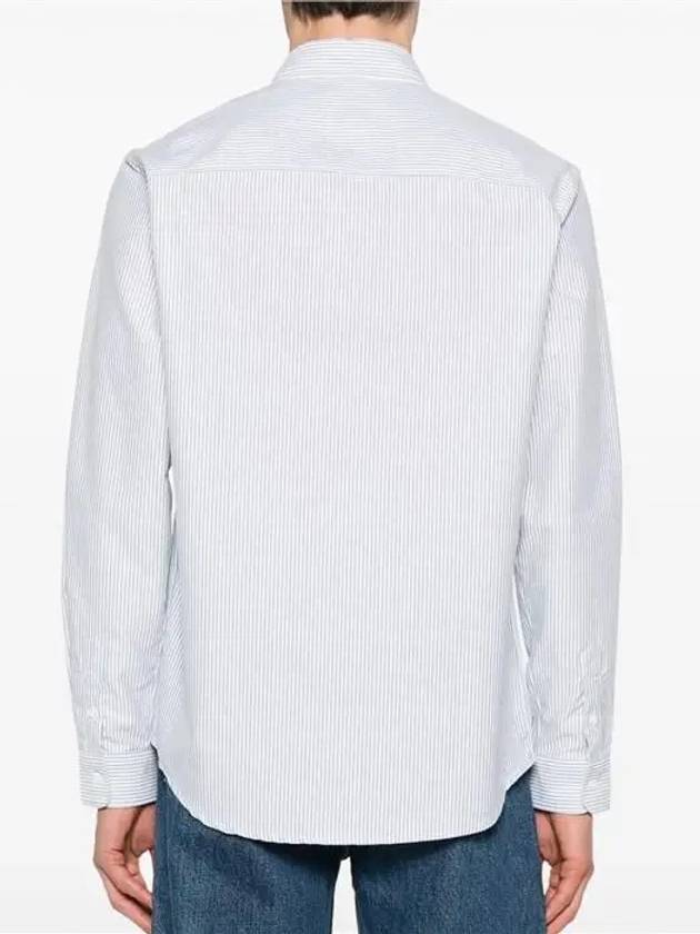 Greg Long Sleeve Shirt Blue - A.P.C. - BALAAN 5