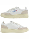 Medalist Goatskin Low Top Sneakers White - AUTRY - BALAAN 3