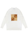 Pullover Anagram Wool Knit Top White - LOEWE - BALAAN 2