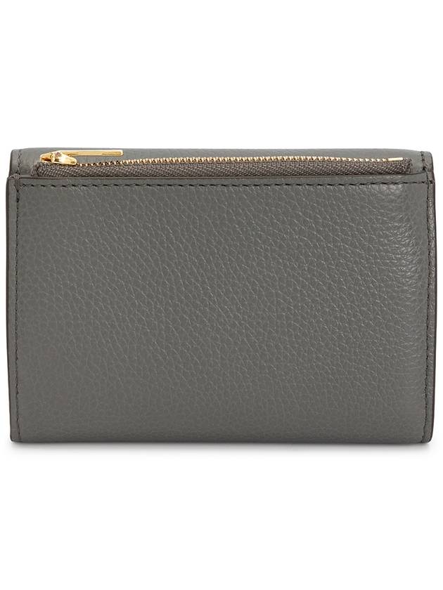 Darley Folded Half Wallet Grey - MULBERRY - BALAAN 3