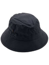 Wax Logo Bucket Hat Black - BARBOUR - BALAAN 4