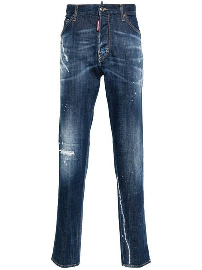 Dark CB Wash Cool Guy Jeans Blue - DSQUARED2 - BALAAN 2