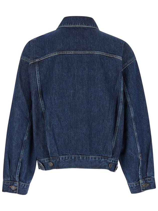 Blue Jacket With Vintage Effect In Denim Man - AGOLDE - BALAAN 2