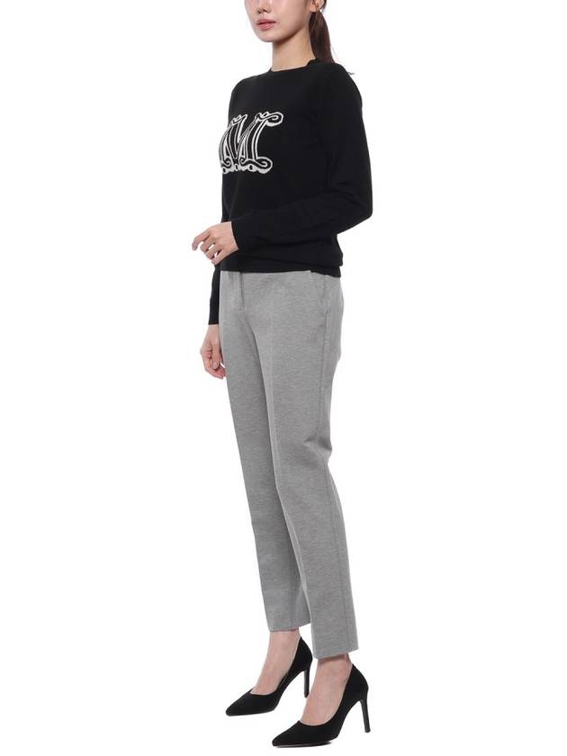 Pegno Straight Pants Grey - MAX MARA - BALAAN 5