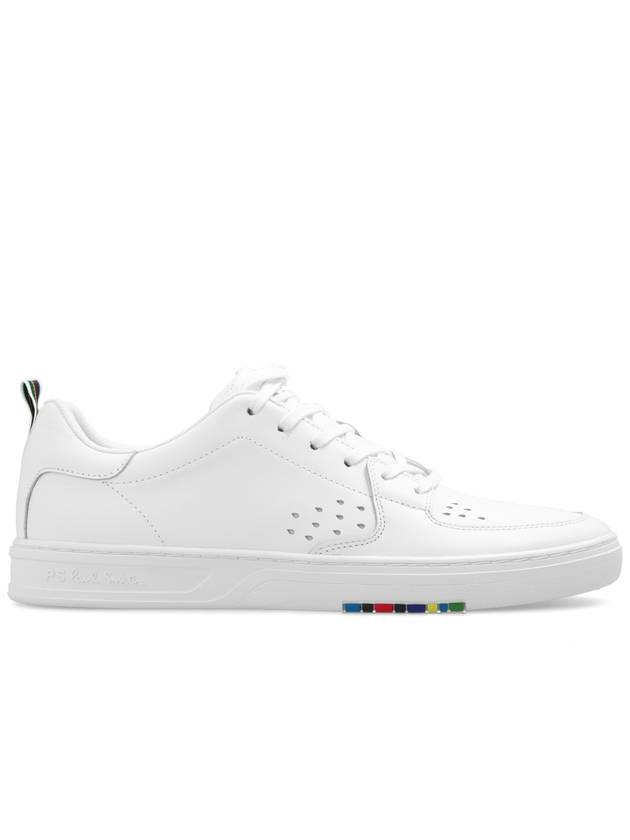 Cosmo Leather Low Top Sneakers White - PAUL SMITH - BALAAN 2