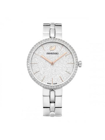 Cosmopolitan Metal Watch Silver - SWAROVSKI - BALAAN 1