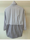 Long Sleeve Windbreaker Short Dress Grey - ADIDAS - BALAAN 3