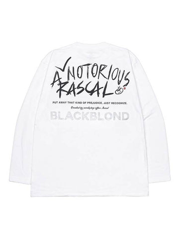 BBD Rascal Long T Shirt White - BLACKBLOND - BALAAN 1