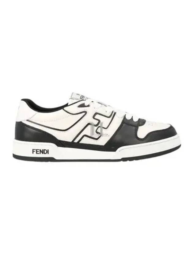 Match Low Top Sneakers Black - FENDI - BALAAN 2