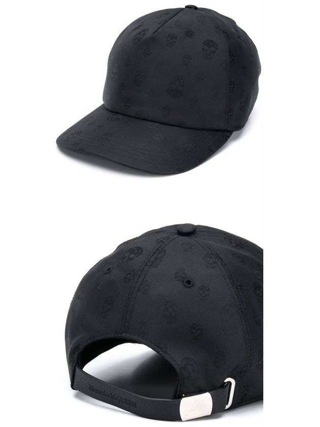 logo base ball cap black - ALEXANDER MCQUEEN - BALAAN.