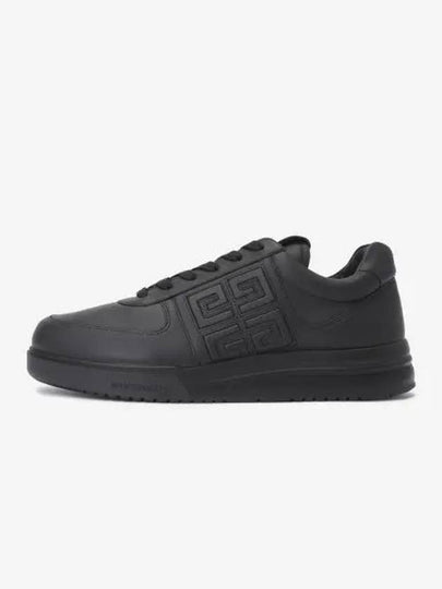 G4 Logo Calfskin Low Top Sneakers Black - GIVENCHY - BALAAN 2