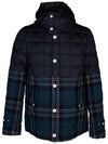 11th Anniversary Gamma Blue Check Wool Padding 41347 83 54993 792 - MONCLER - BALAAN 2