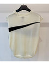 Swoosh Knit Vest Ivory - NIKE - BALAAN 3