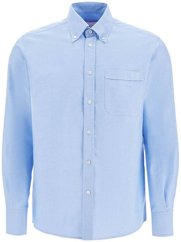 regular fit shirt with pocket - VALENTINO - BALAAN 1