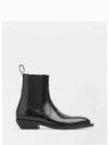 Brushed Leather Kissel Chelsea Boots Black - BOTTEGA VENETA - BALAAN 2